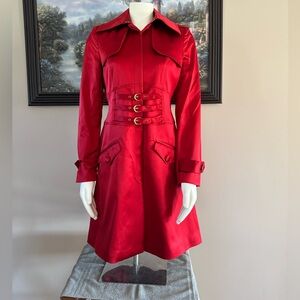 Marciano red dress coat